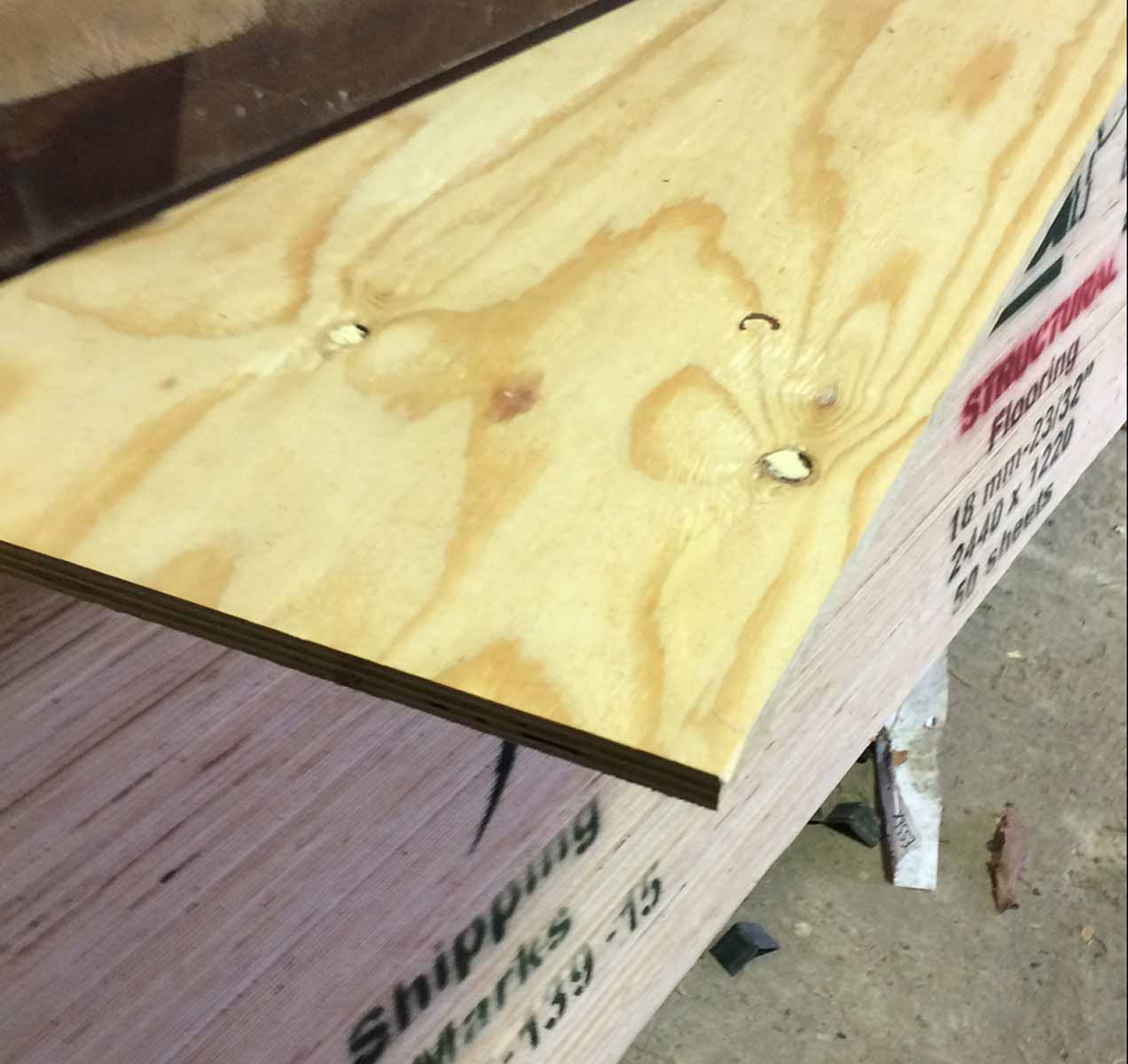 Elliotis Shuttering Grade Plywood 12mm x 1220mm x 2440mm - Daws Heath ...