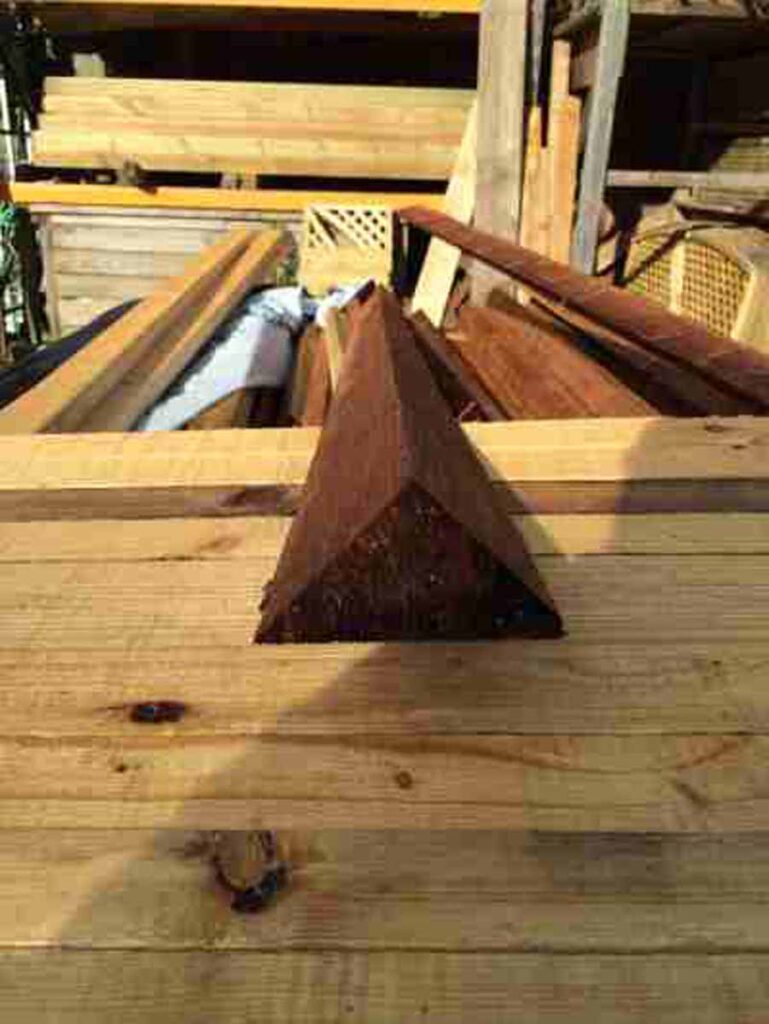 Pressure Treated Arris Rail Ex 75mm x 75mm x 3000mm - Daws Heath Timber Ltd