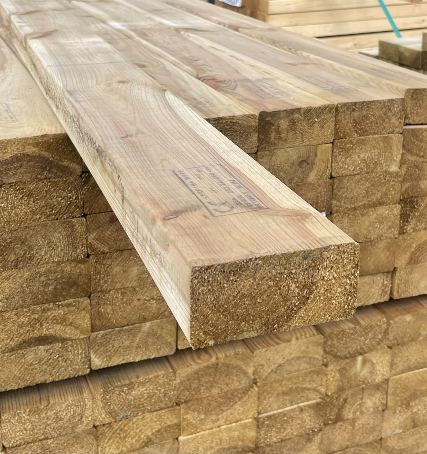 Pressure Treated Timber 47mm x 100mm x 3600mm C24 Graded - Daws Heath ...