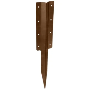 Brown Double Sleeper Straight Support Spike