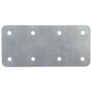 SleeperSecure Galvanised Short Internal Sleeper Straight Flat Support Plate