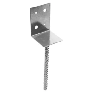 Galvanised Base Anchor Bracket to Concrete In
