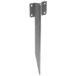 Galvanised Single Sleeper Straight Support Spike