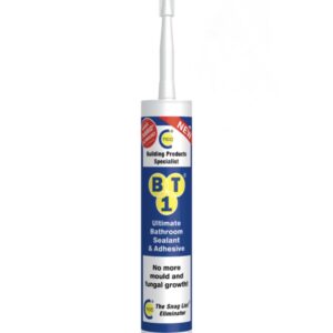 C Tec - BT1 - Ultimate Bathroom Sealant & Adhesive - White